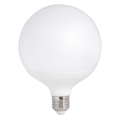 Lampe boule LED 15W, E27, 3000K, 220-240V AC, lumière chaude