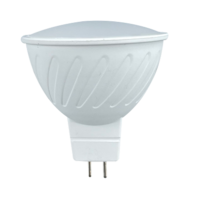 LED лампа луничка 6W, MR16, 3000K, 12V DC, топла светлина