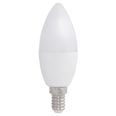 LED лампа конус 7W, E14, 3000K, 220-240V AC, топла светлина
