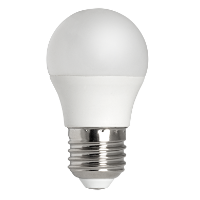 Low voltage LED globe 5W, E27, 3000K, 12-24V AC/DC