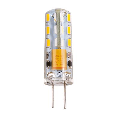 Lampada LED 1W, G4, 3000K, 12V DC, SMD3014 – 1 pz/blister