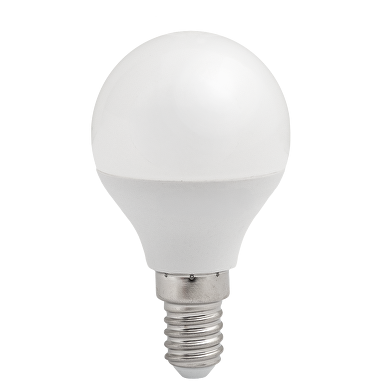 LED лампа топка 7W, E14, 3000K, 220-240V AC, топла светлина