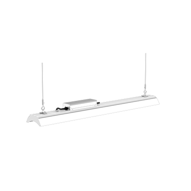 LED линейно индустриално осветително тяло 150W, 5000K, 100V-277V AC, IP65, Дифузер 90°