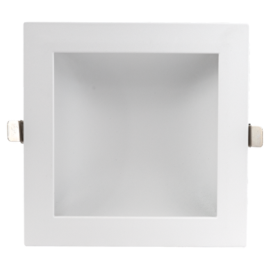 LED луна с индиректна светлина 20W, 4200K, 220-240V AC, неутрална светлина, квадрат