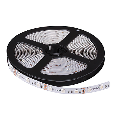 Λωρίδα LED, 14,4W/m, RGB, 12V DC, SMD5050, 60 LEDs/m