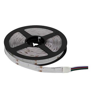 Profesionalna LED traka 15.8W/m, RGB+4000K, 24V DC, 560 LED/m, COB, IP20