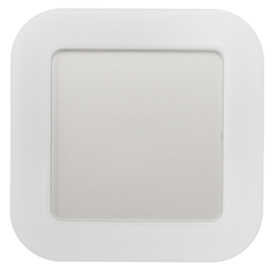 Plafonnier LED carrée, blanc, 15W, 4000K, 220-240V AC, IP65