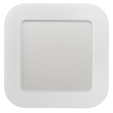 LED waterproof ceiling lamp square, white, 24W, 4000K, 220-240V AC, IP65