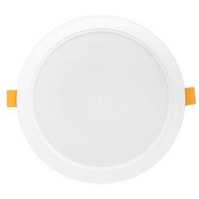 Panneau LED encastrable, cercle, 18W, 4000K, 220-240V AC, lumière neuter