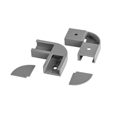 Set of corner connectors for aluminium profile APK207 - 2 pcs.