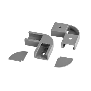 Jeu de connecteurs d'angle pour profilé aluminium APK207-2pcs.