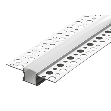 Aluminium profile for gypsum board, narrow, 13mm, 3m
