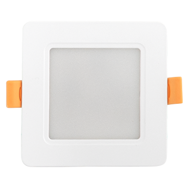 Panneau LED encastrable, carré, 5W, 4000K, 220-240V AC, lumière neutre