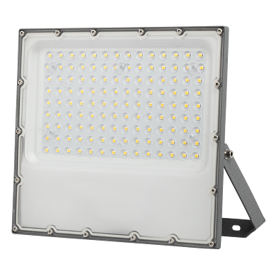 LED Slim προβολέας 100W, 5000K, 220-240V AC, ουδέτερο φως IP65