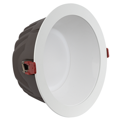 Downlight de LED  20W, 4000K(luz neutral), 220-240V AC,redondo,de empotrar, 90°, IP20,5 años de garantía