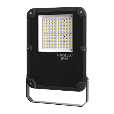 Professional LED floodlight 50W, 5000K, 100V-277V AC, 90°, IP66
