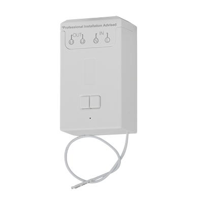 RF wireless kinetic controller, double channel, 220-240V AC, IP20