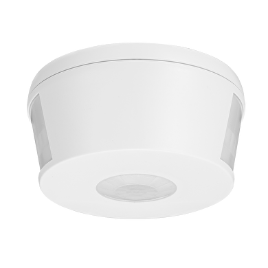 Sensore PIR ad ampio raggio per montaggio superficiale, 3xPIR, 2000W/1000W, 2X15m, IP20