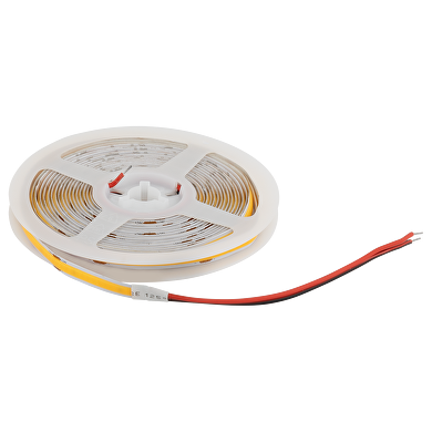 Striscia LED flessibile professionale 10W/m, 6500K, 24V DC, 320 LEDs/m, COB, IP20