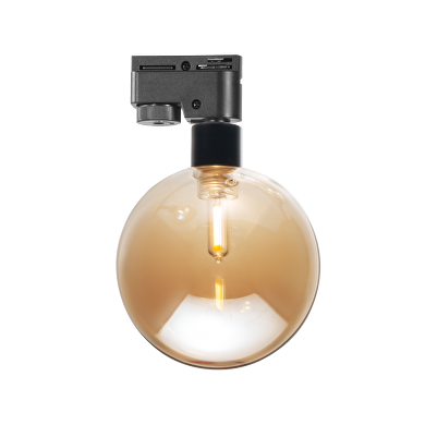 Тяло за релсов монтаж, стъклено, двупроводно, G9, 220-240V AC, IP20, злато