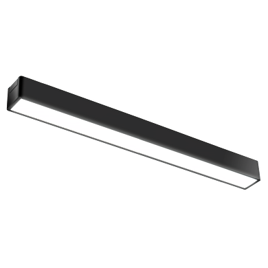 LED magnetic smart linear lighting fixture 24W, CCT, 48V DC