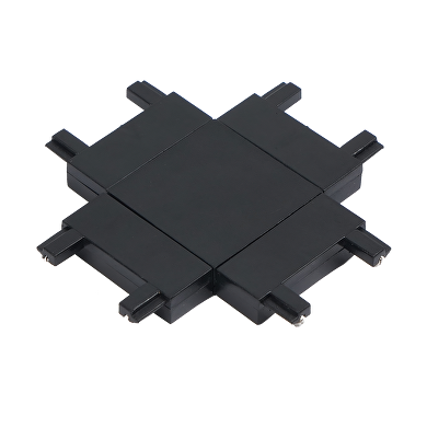 Cross connector for slim rail for surface mounting