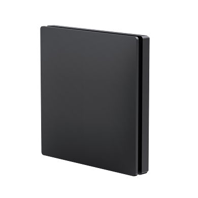 Commutateur cinétique sans fil RF, canal unique, IP65, noir