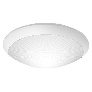 Plafonnier pour éclairage LED, rond, cadre blanc