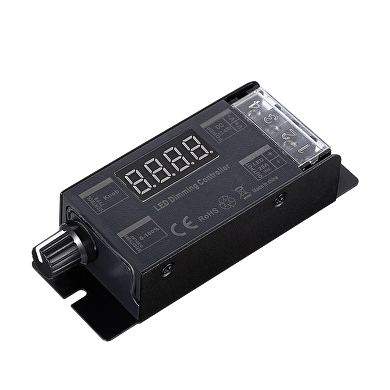 Intelligenter 2,4-GHz-Funkdimmer für einfarbige LED-Beleuchtung, max. 25 A, max. 300W (12 V), 12–48V DC
