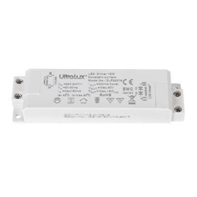 Dæmpbar strømforsyning til Ultralux LED paneler 18W