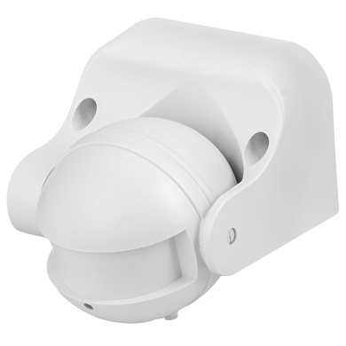 Udendørs sensor(mikrobølge), hvid IP44 360° / 180° 1-8 m
