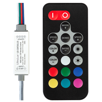 Mini RF controlador para rgb iluminacion