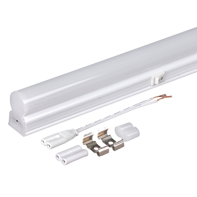 Γραμμικό φωτιστικό LED T5 με διακόπτη, 4W, 4200K, 220-2240V AC, IP20, ουδέτερο φως