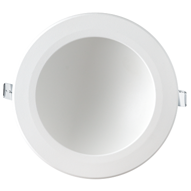 LED луна с индиректна светлина 12W, 2700K, 220-240V AC, топла светлина, кръг