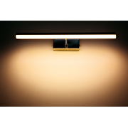 LED bathroom lighting fixture 14W, 4200K, 220-240V АC, chrome, IP44