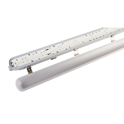 LED industrial linear lighting fixture PC housing, 1.20m, 28W, 4000K, 220V, IP66