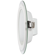 LED стъклен панел за вграждане, кръг, 18W, 4200K, 220-240V AC, IP44