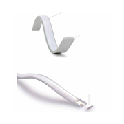 Aluminium bendable profile for LED flexible strip, 2m
