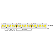 Professional LED flexible strip 19.2W/m, 2700K, 24V DC, 240 LED/m, SMD2835, IP20
