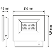 Proyector de LED;150W;5000K;18000lm;protección sobretensiones 4kV;válvula anticondensación;220V-240V AC, IP65;serie profesional