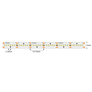 Profesionalna LED traka 22W/m, 4200K, 24V DC, 420 LEDs/m, SMD2110