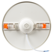 Pannello LED da incasso con montaggio regolabile, rotondo, 24W, 4200K, 220-240V AC