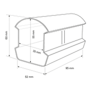 Μονάδα σύνδεσης για φωτιστικό LITS12036CCT και LITS15050CCT