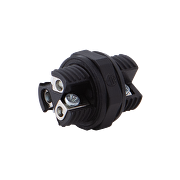 Waterproof L10 connector, 3 pins, 10A, IP68, 1 pc.