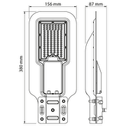 LED тяло за улично осветление 20W, 4200K, 220-240V AC, IP66