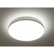 LED димираща CCT плафониера с декоративна периферия 60W 3000-6500K 220-240V AC, IP20