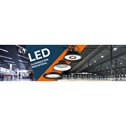 Campana industrial de LED Ecoslim , 150W,15000lm 5000K, 4kV,IP54