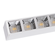 LED linearno rasvjetno tijelo UGR<19, bijeli, 1.2m, 40W, 4200K, 220-240VAC, IP20