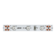 Bande LED, 4.8W/m, rouge, 12V DC, SMD2835, 60 LEDs/m, IP20