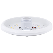 Plafoniera LED PIR, rotonda, bianca, 15W, 4000K, 220-240V AC, IP20